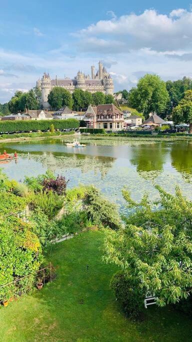Maison De Charme Avec Vue Sur Chateau Pierrefonds Luaran gambar